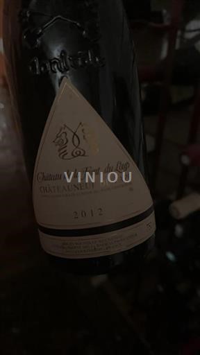 Rhônen laakso Châteauneuf-du-Pape Château La Font Du Loup 2012
