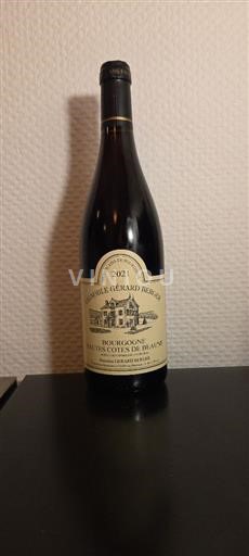 Bourgogne Hautes Côtes de Beaune Vignoble Gérard Berger 2021