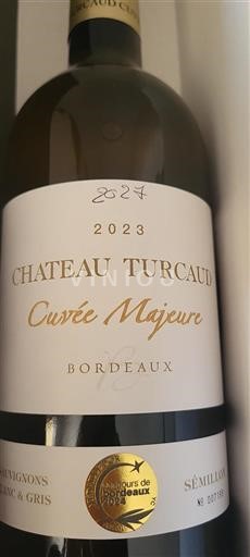 Bordeaux Ospecificerad Château Turcaud Majeure 2023