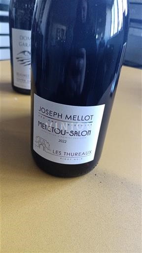 Vallée de la Loire Menetou-salon Joseph Mellot Les Thureaux 2022