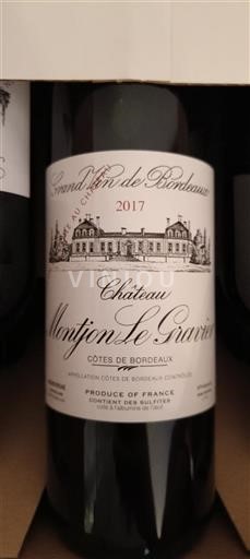 Bordeaux Côtes-de-Bordeaux Château Montjon Le Gravier 2017