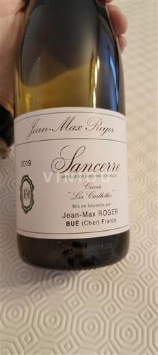 Vallée de la Loire Sancerre Domaine Jeanmax Roger Les Caillottes 2019
