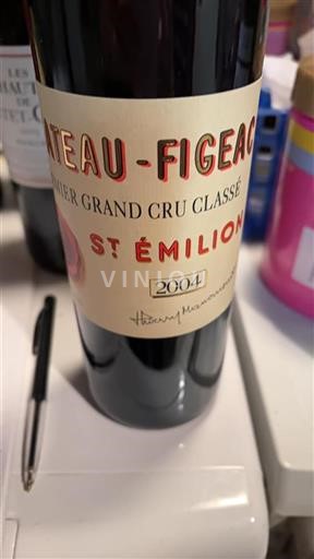 Bordeaux Saint-Émilion Premier Grand Cru Classé Château Figeac 2004