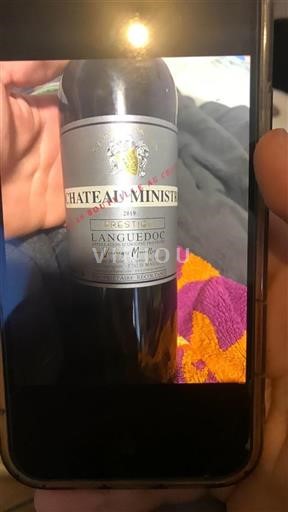 Vin Rouge sec Prestige Château Minstrel 2019 France Languedoc