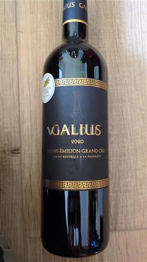 Burdeos Saint-Émilion Grand Cru Galius 2020