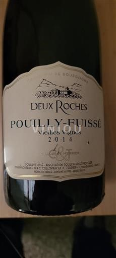 Burgundi Pouilly-fuissé Grand Cru Deux Roches Vieilles Vignes 2014