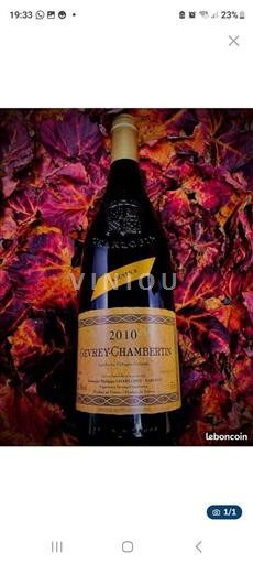 Burgundy Gevrey-Chambertin Grand Cru Domaine Philippe Charlopinparizot La Justice 2010