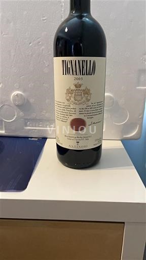 Tuscany Cortona Antinori Tignanello 2003