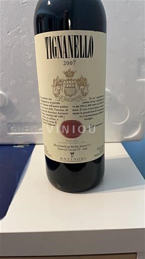 Toscana Antinori Tignanello 2007