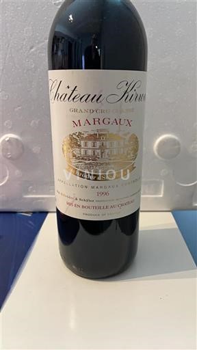 Bordeaux Margaux Grand Cru Château Kirwan 1996