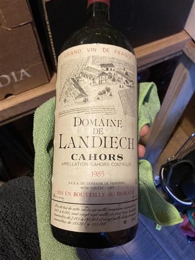 Sud-Ovest Cahors Domaine Landiech 1985