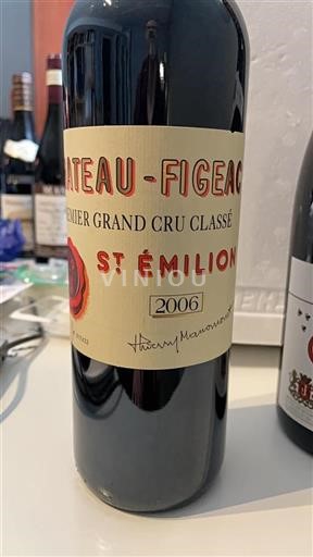 Bordeaux Saint-Émilion Premier Grand Cru Classé Château Figeac 2006