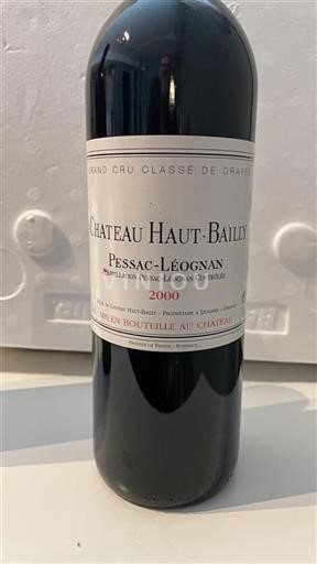 Bordeaux Pessac-Léognan Grand Cru Château Hautbailly 2000