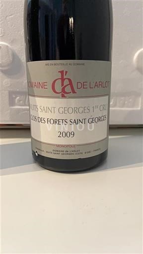 Bourgogne Ospecificerad Premier Cru Domaine L'arlot Clos des For%c3%aats Saint Georges 2009