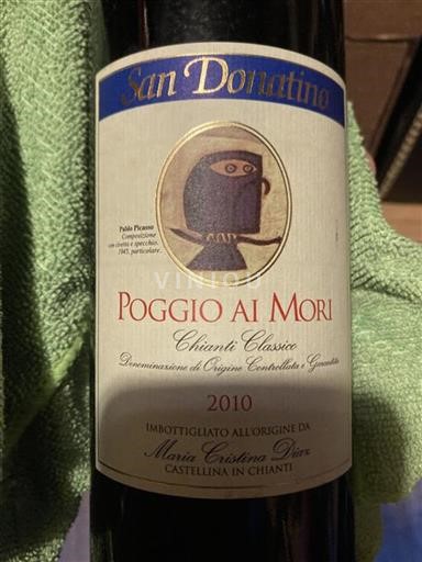 Toscana Chianti Classico San Donatino Poggio ai Mori 2010