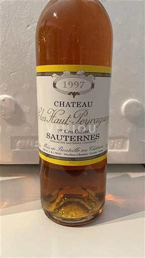 Bordeaux Sauternes 1er Cru Classé Château Clos Hautpeyraguey 1997