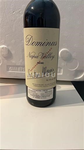 AVA californiane Napa Valley Dominus Napanook Vineyard 1996