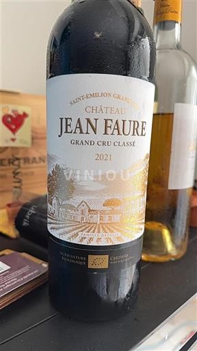 Bordéus Saint-Émilion Grand Cru Grand Cru Château Jean Faure 2021