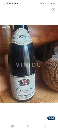 Vallée du Rhône Cornas Paul Jaboulet Aîné 1989