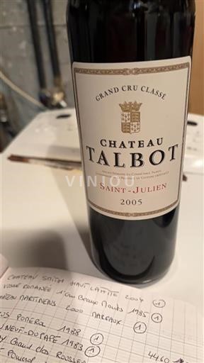 Bordeaux Saint-Julien Grand Cru Talbot 2005