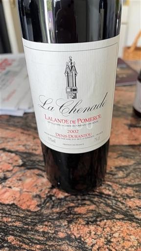Burdeos Lalande-de-Pomerol Denis Durantou La Chenade 2002