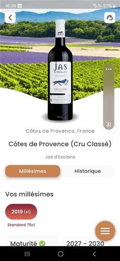 Provence Côtes-de-Provence Grand Cru Jas Esclans Cru Classé 2019