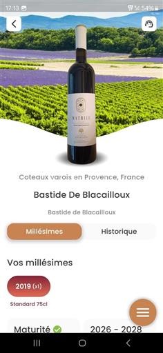 Provenza Coteaux Varois en Provenza Bastide De Blacailloux Mathieu 2019