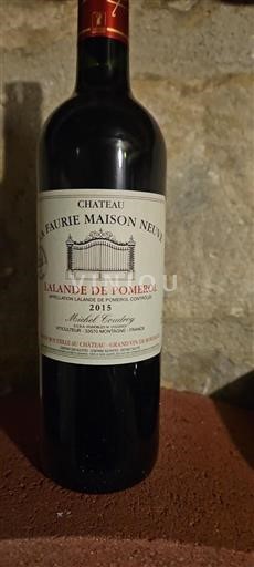 Burdeos Lalande-de-Pomerol Château La Faurie Maison Neuve 2015
