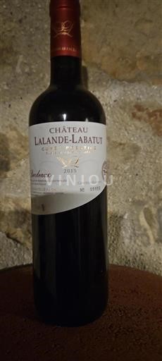 Bordéus Château Lalandelabatut Prestige 2015