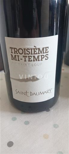 Languedoc Pic Saint-Loup Domaine Saint Daumary Troisième Mi-Temps Niet-geïntegreerd