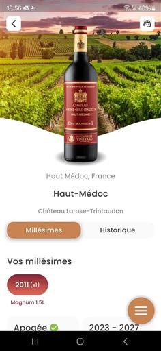 Bordeaux Haut-Médoc Cru Bourgeois Château La Rose Trintaudon 2011
