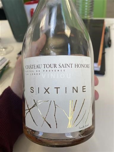Provence Côtes-de-Provence Château Tour Saint Honoré Sixtine 2023