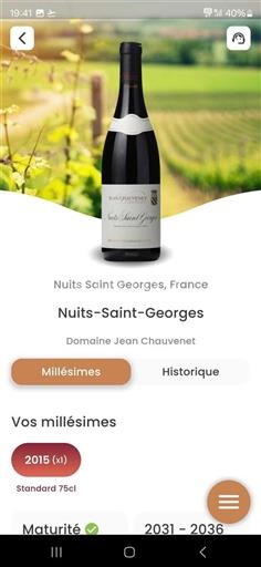 Bourgogne Nuits-saint-georges Jean Chauvenet 2015