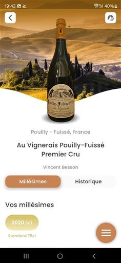 Bourgondië Pouilly-fuissé Premier Cru Pouilly Au Vignerais 2020