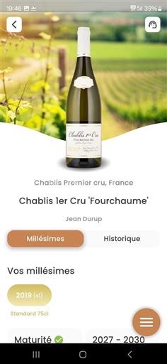 Burgund Chablis Premier Cru Jean Durup Fourchaume 2019