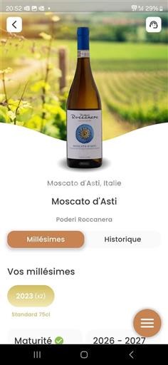 Piemonte Dolcetto d'Asti Poderi Roccanera Moscato d'Asti 2023