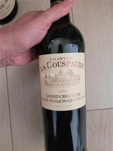 Burdeos Saint-Émilion Gran Cru Grand Cru Château La Couspaude 2020