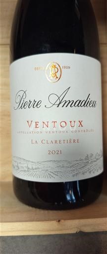 Rhônedalen Ventoux Pierre Amadieu La Claretière 2021