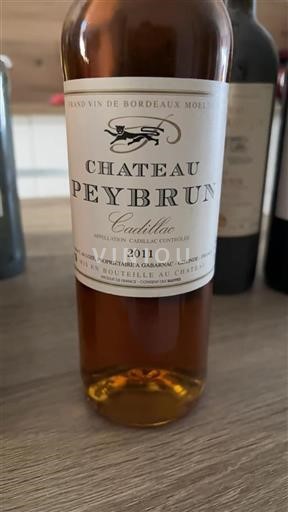 Burdeos Cadillac Château Peybrun 2011