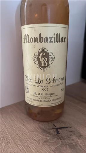 Südwestfrankreich Monbazillac M Et C. Beigner Clos La Selmonie 1997