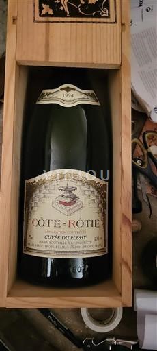 Rhônevallei Côte-rôtie Domaine Gilles Barge du Plessy 1994