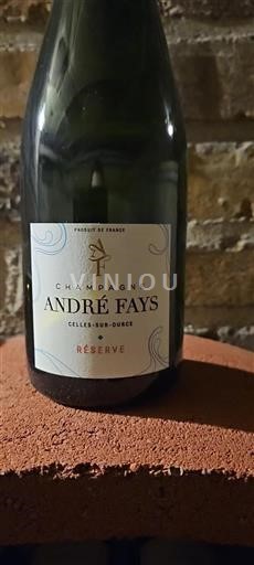 Champaña No especificado André Fays Réserve Sin añada