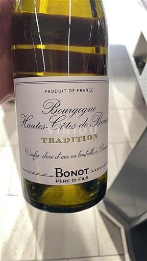 Burgundy Hautes-Côtes de Beaune Bonot Père & Fils Tradition 2023