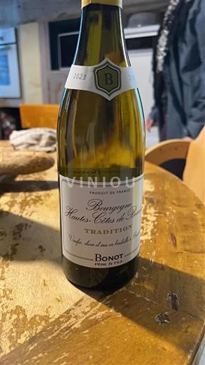 Burgundy Hautes-Côtes de Beaune Bonot Père & Fils Tradition 2023