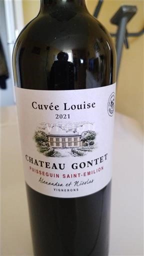 Bordeaux Puisseguin-saint-émilion Château Gontet Louise 2021