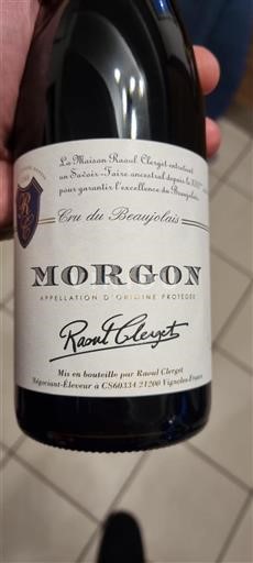 Beaujolais Morgon Grand Cru Raoul Clerget 2022