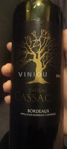 Bordeaux Château Cassagne 2021