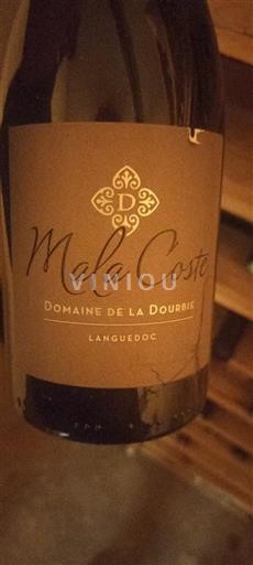 Languedoc Ospecificerad Domaine La Dourbie Mala Coste 2015