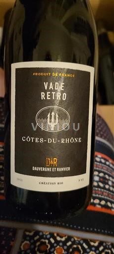 Rhône-dalen Côtes-du-Rhône Dauvergne Et Ranvier Vade Retro 2023