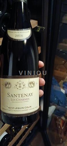 Burgundy Santenay Grand Cru René Lequincolin Les Charmes 2018